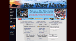 Desktop Screenshot of bluewatermarinesvc.com